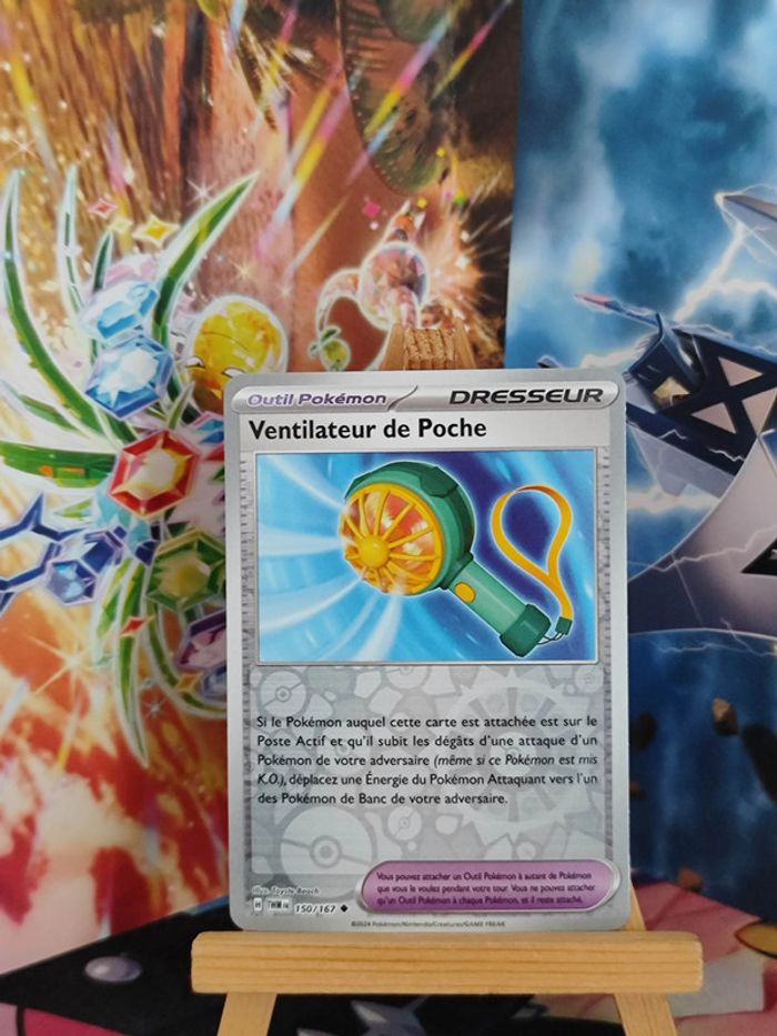 Ventilateur de Poche reverse 150/167 Mascarade Crépusculaire