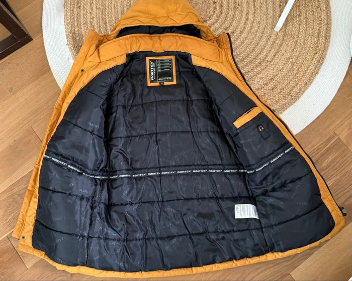 Parka jaune moutarde C&A - photo numéro 3