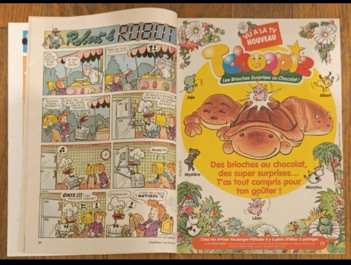 Ancien journal de mickey avec cadeau autocollants Pocahontas N°2313 de 1996 vintage - photo numéro 7