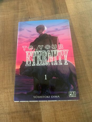 Manga to tour eternity