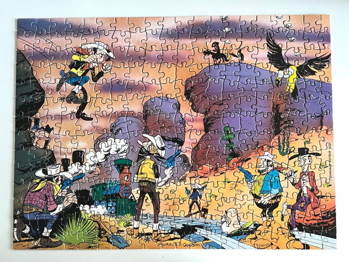Puzzle 280 pièces Lucky Luke - Dargaud 1978 - photo numéro 4