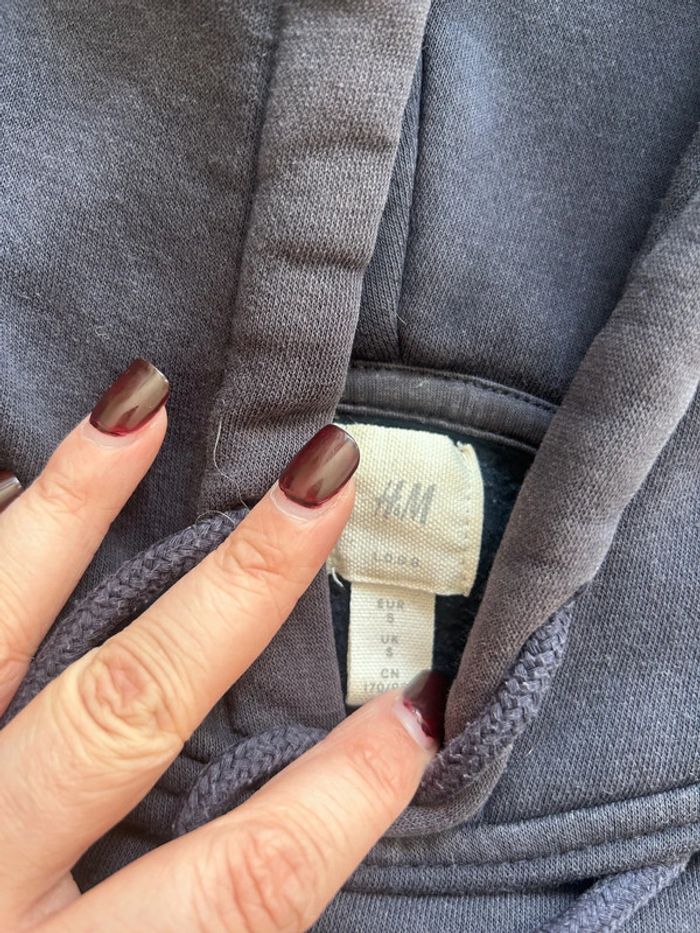 Pull à capuche H&M homme – Taille S - photo numéro 6