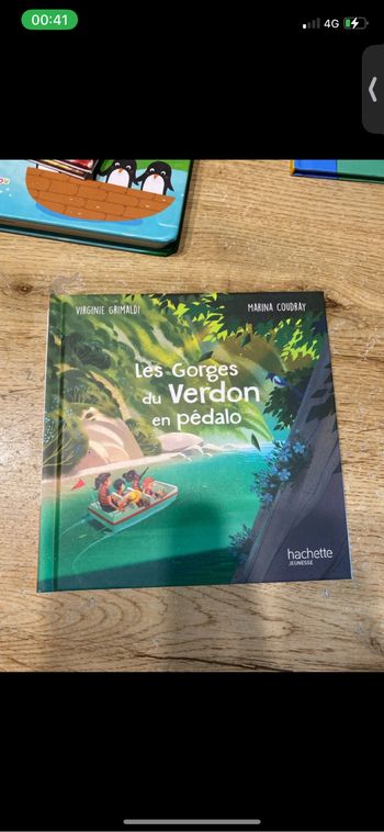 Livre les gorges du version en pédalo