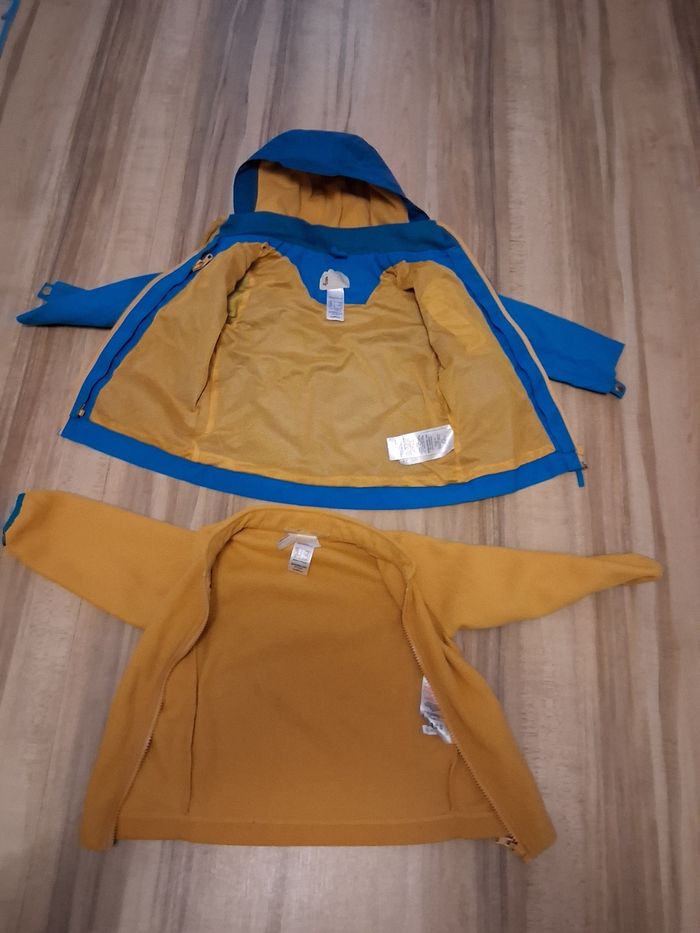 Manteau 2 en 1 hiver garçon taille 3 ans - photo numéro 8