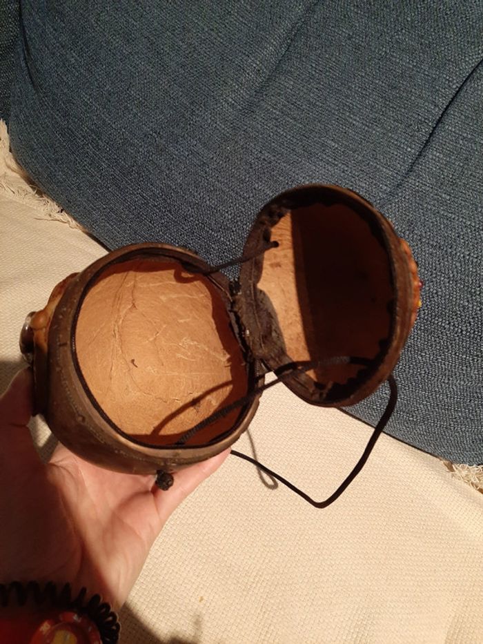 Sac bandoulière fait à partir d une vrai noix de coco - photo numéro 2