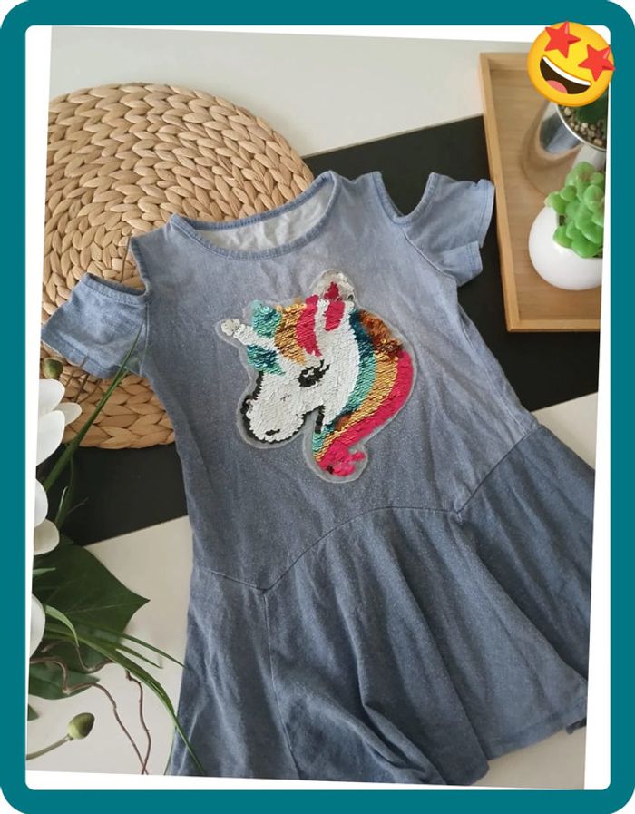 Robe d'été Licorne Taille 3 ans🌿💝 - photo numéro 3