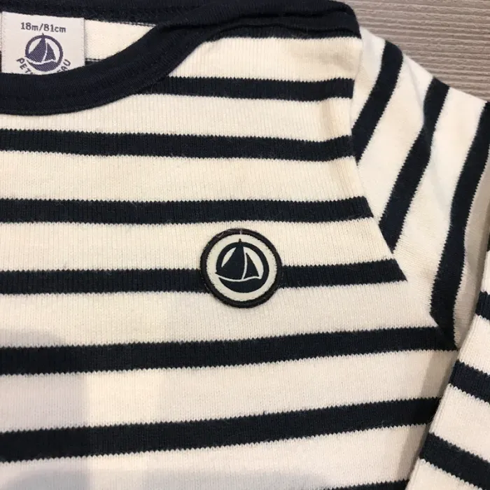 Marinière iconique bébé fille/garçon 18m 🦊🎀 - photo numéro 4