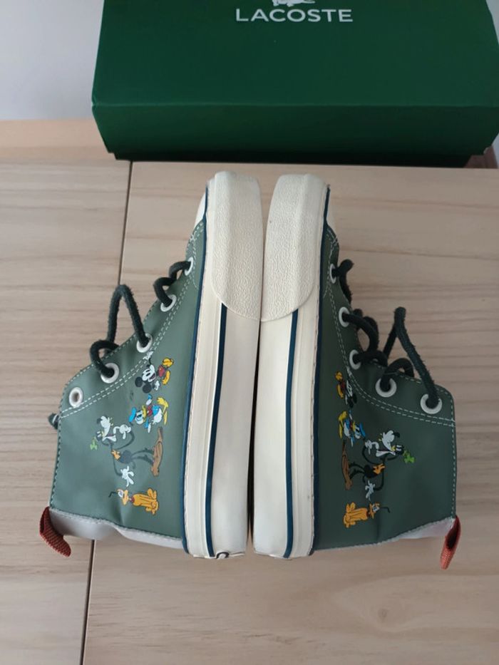 Paire de tennis montantes avec fermeture éclair Zara Mickey pointure 28 - photo numéro 3