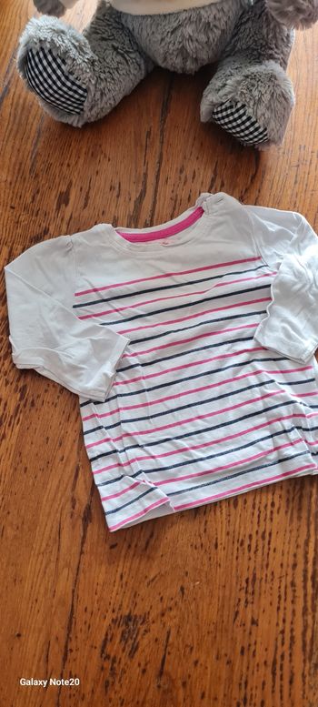 Tee shirt manches longues - Gémo Baby - 12 mois