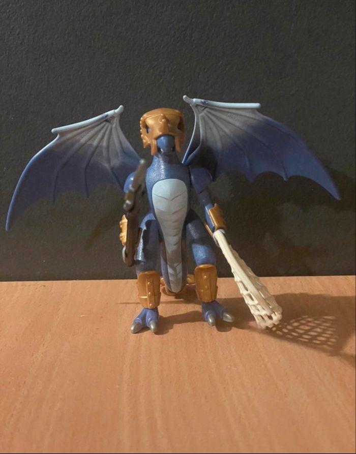 Lot Playmobil Dragon des Glaces avec combattant n°5464 - photo numéro 3
