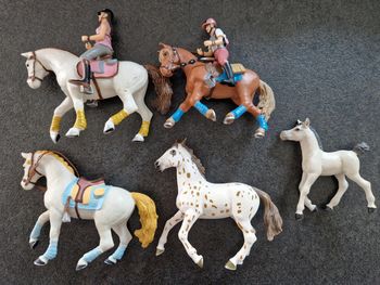 Lot chevaux et cavaliers Papo