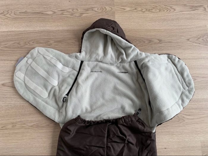 Nid d'ange/Gigoteuse Bébé Confort Hiver - Marron & Polaire