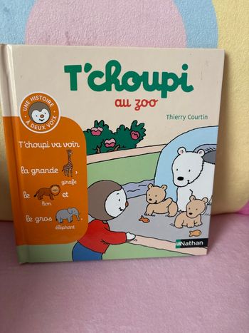 T’choupi au zoo.