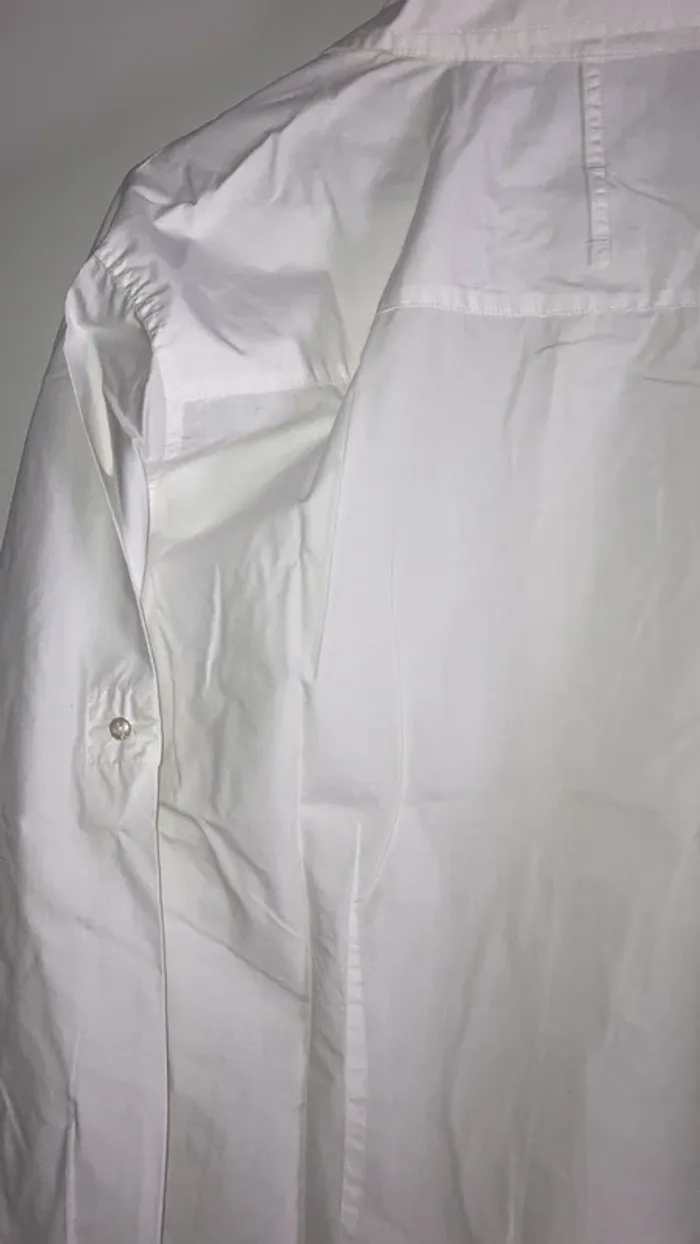 Chemise homme manches longues blanche 41/42 - photo numéro 5