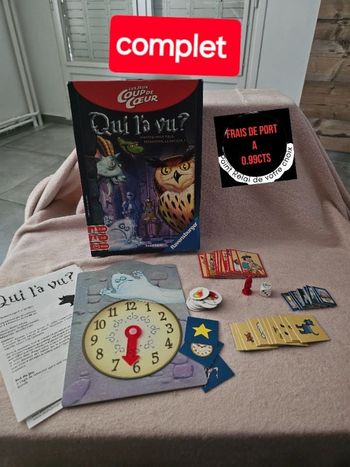 Qui l'a vu ? Unissez-vous pour retrouver le voleur  jeux de sociétéSociété plateau enfant