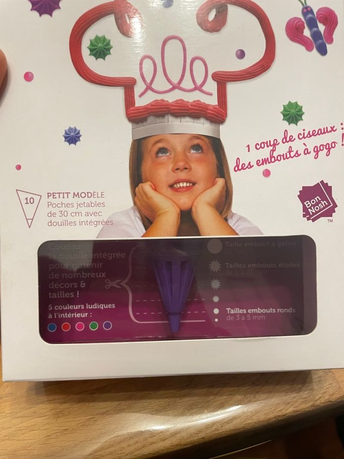 10 poches jetables de 30 cm avec douilles intégrées - photo numéro 3