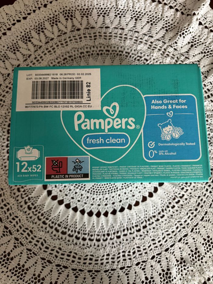Lingettes Pampers Fresh Clean - photo numéro 2