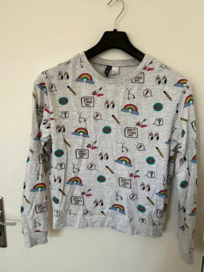 Pull gris H&M