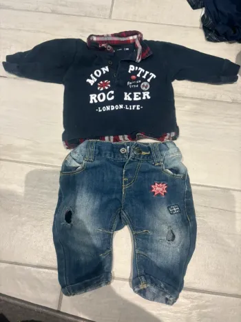 Ensemble garçon 3 mois