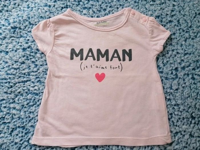 Tee-shirt fille 6 mois