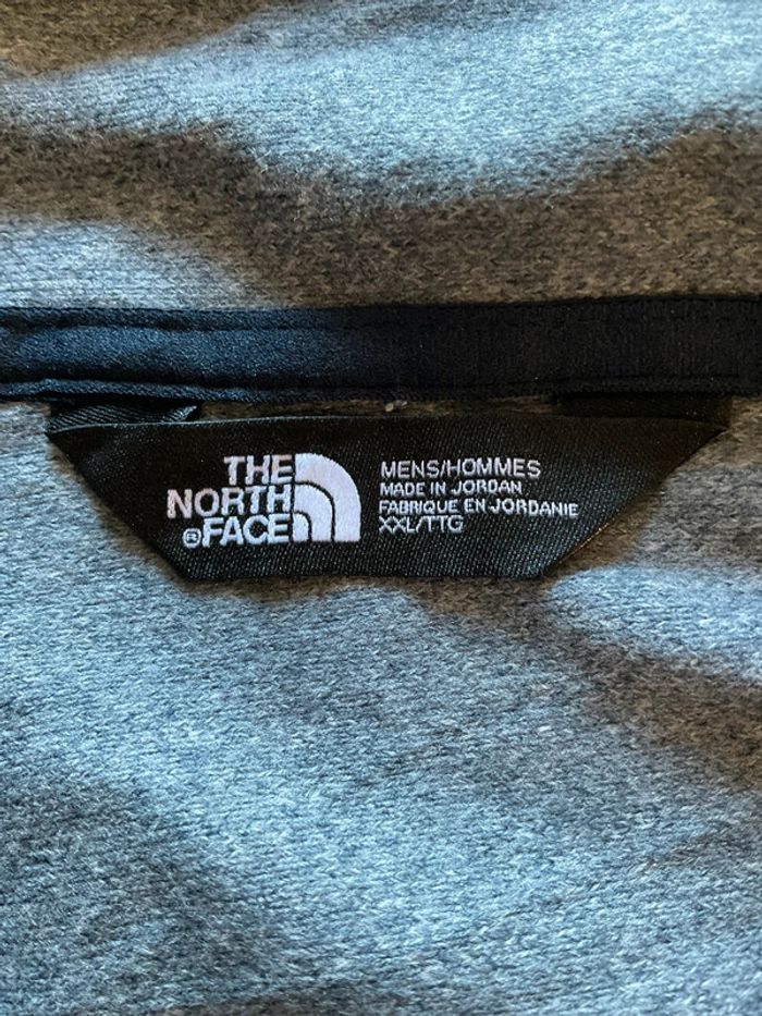 Sweat long léger 1/4zip pour homme The North Face gris chiné foncé taille XXL 187 - photo numéro 13