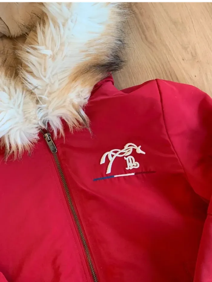 Doudoune / Blouson d’hiver Pénélope Leprevost – Rouge – Taille XS - photo numéro 3