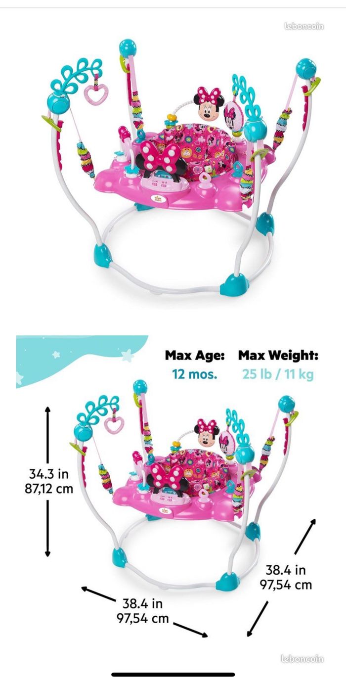 Trotteur Minnie - photo numéro 2