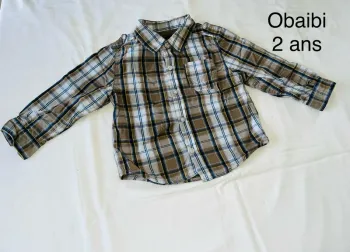 Chemise obaibi 2 ans