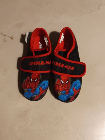 Pantoufles spiderman