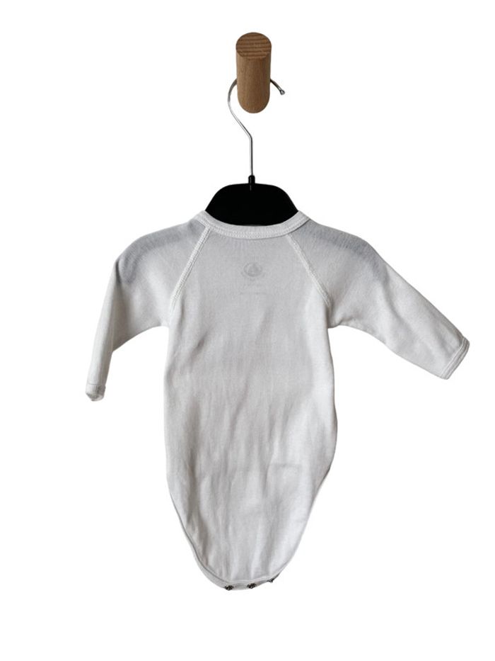 LOT DE 2 bodies manches longues - Petit Bateau 1 mois (54cm) - photo numéro 5