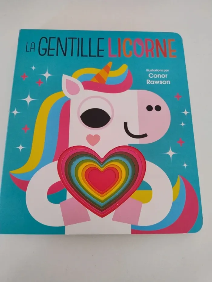 Livre enfant La gentille licorne