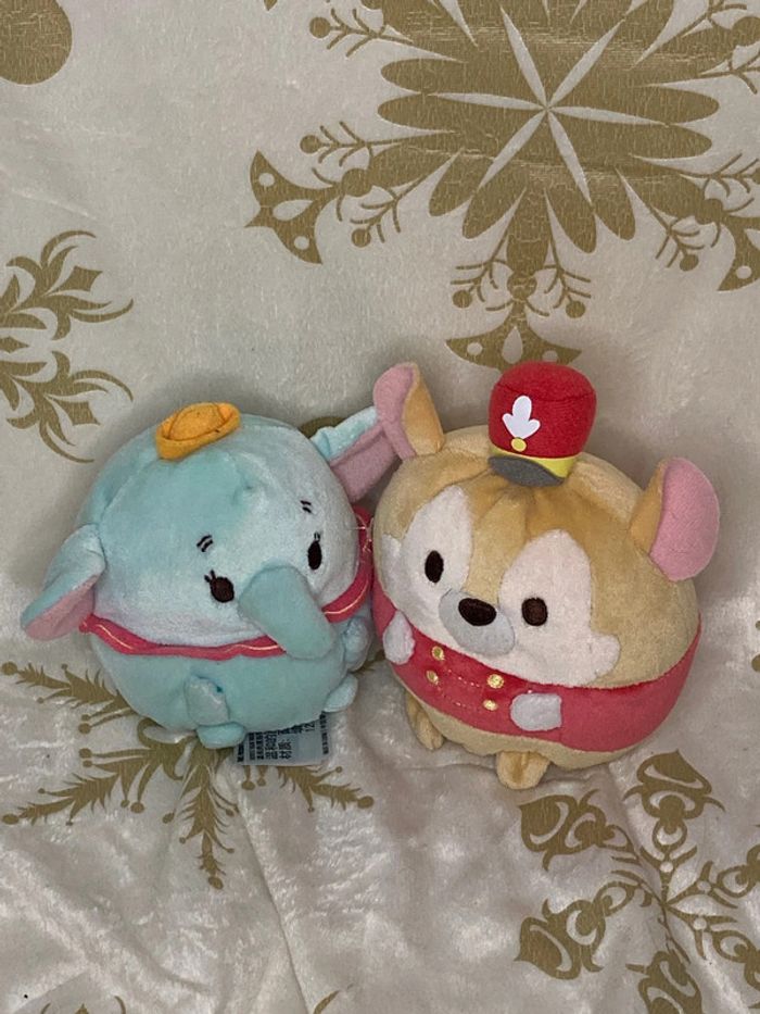 Lot de 2 peluches ufufy Disneyland Paris