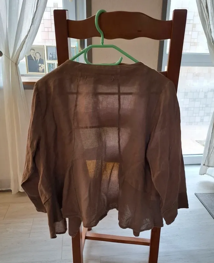 Veste légère en lin - photo numéro 2