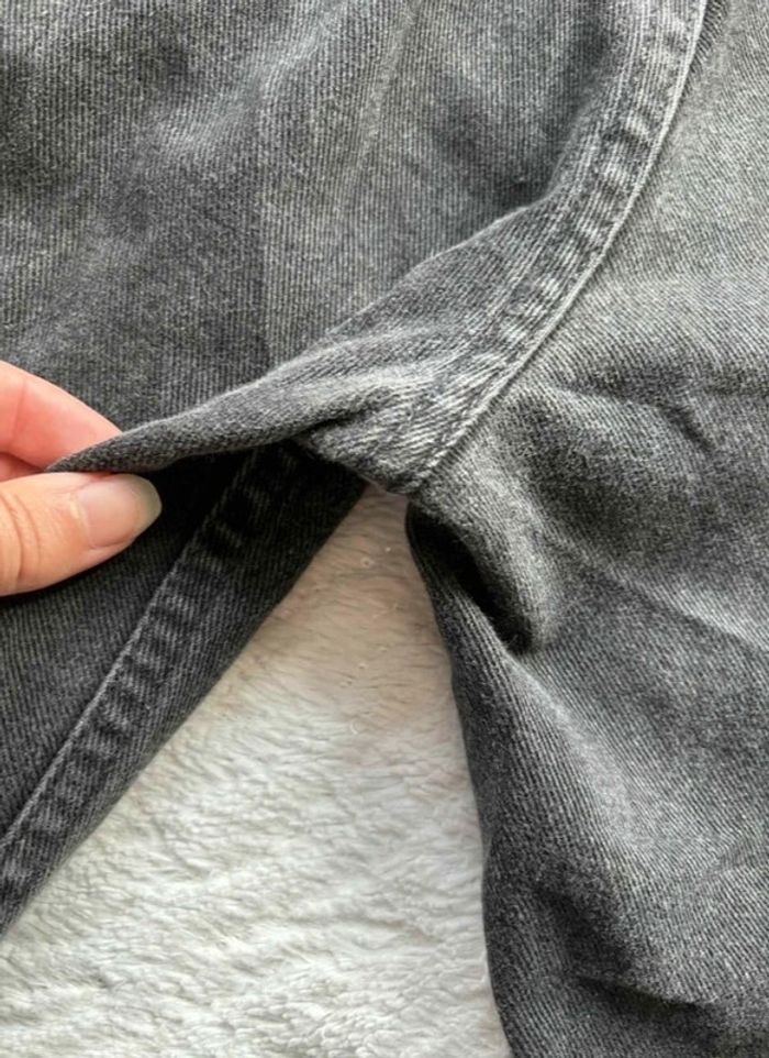 Jean Levi’s 619 regular straight droit taille haute gris anthracite 80/90s vintage Canada W36 XL/46 - photo numéro 13