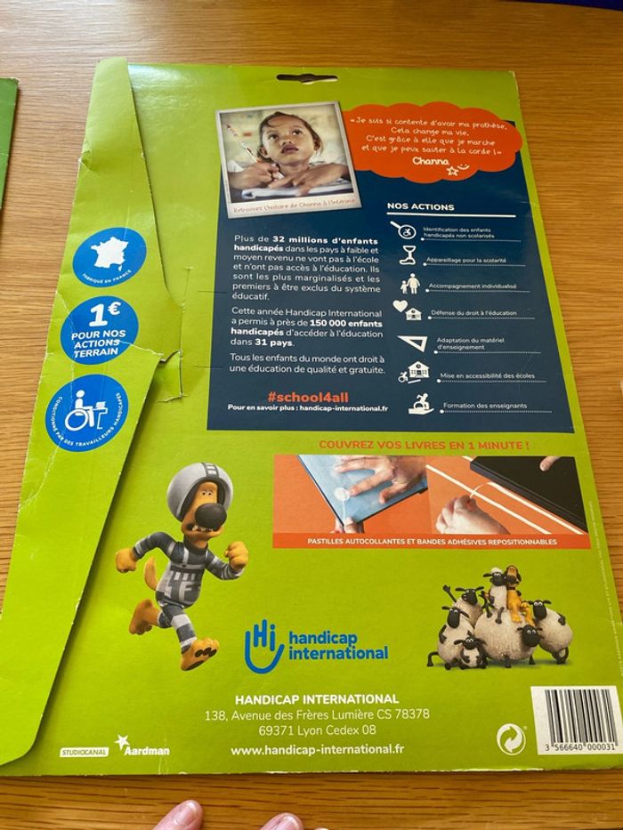 Pochette de 10 protège livre - photo numéro 2