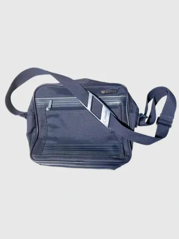 Sacoche Delsey shoulder bag navy blue