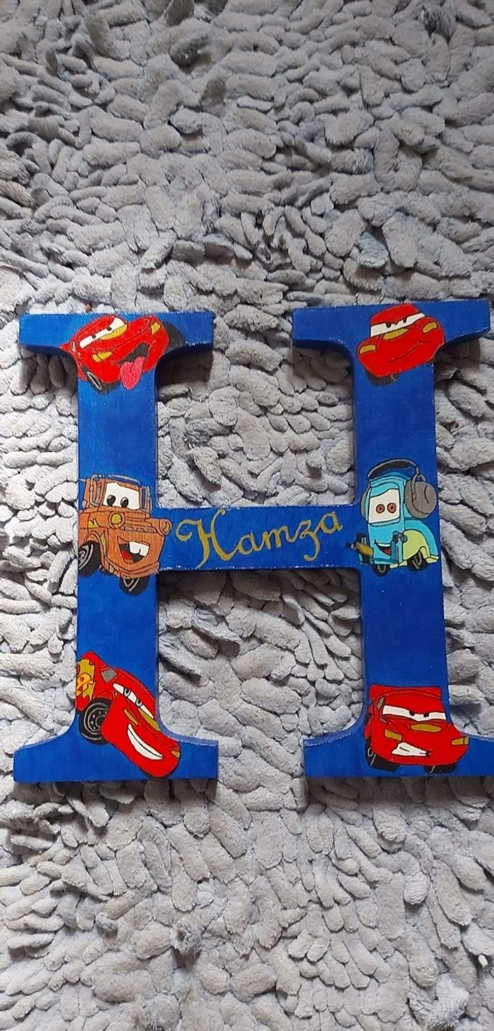 Lettres en bois fait main - photo numéro 9