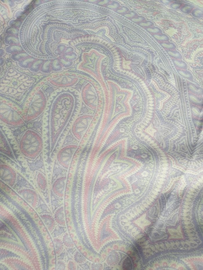 Grand foulard carré vintage - photo numéro 9