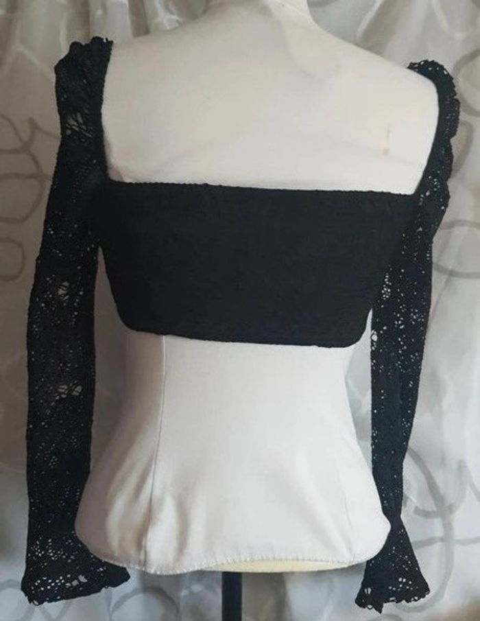 Petit haut en dentelle femme 34 - XS - photo numéro 2