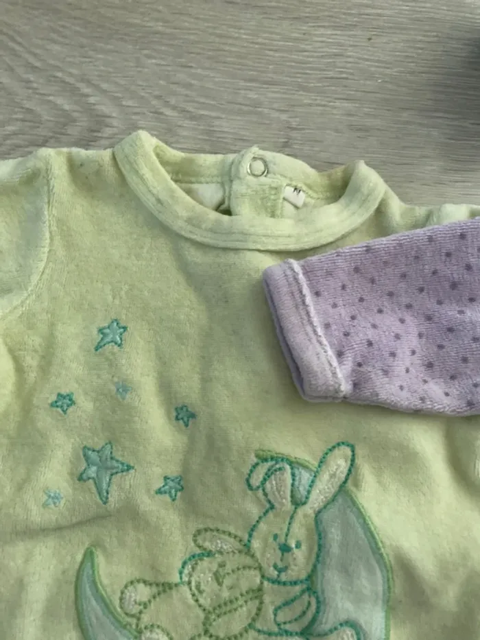 Lot de 2 pijama 0 mois - photo numéro 5