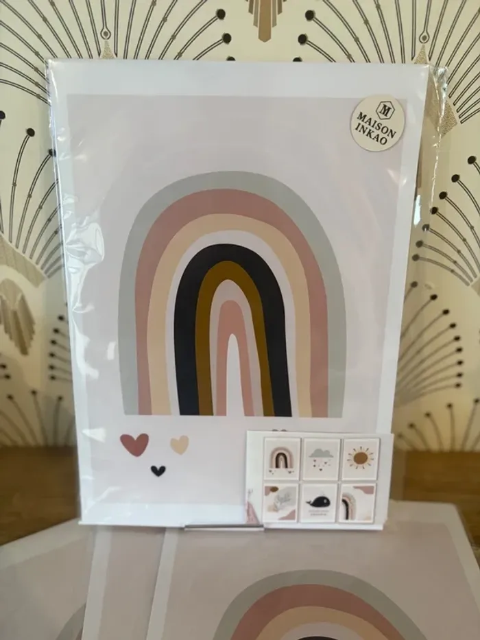 Affiches “Pastel Poétique” pour chambre enfant