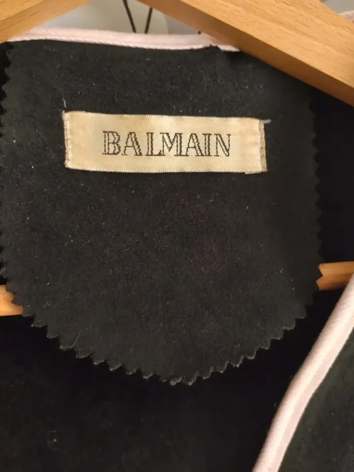 Veste chaude manteau femme Balmain taille 38 - photo numéro 2