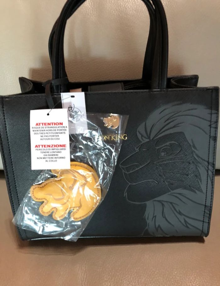 Lot sac et portefeuille loungefly roi lion - n e u f - photo numéro 2