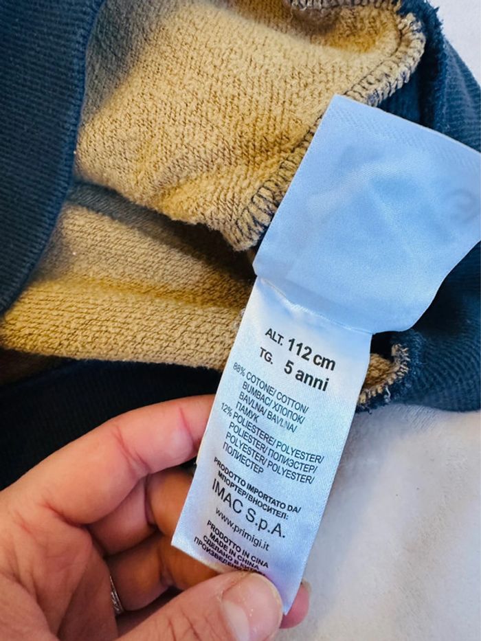 Sweat col zippé 5 ans - photo numéro 5