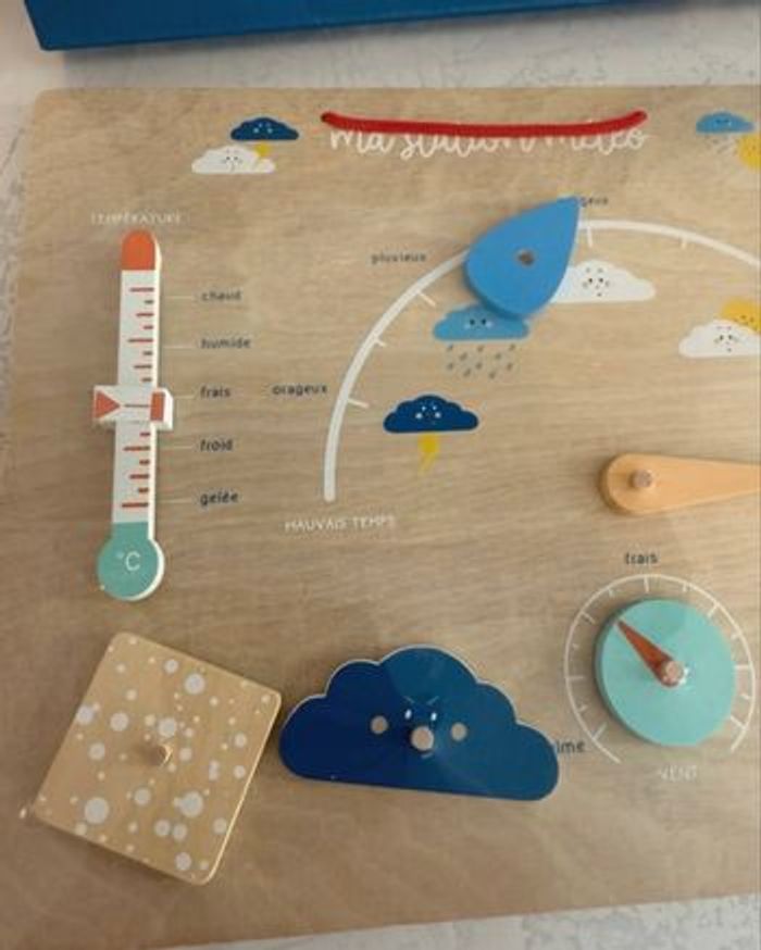 Jeux puzzle éducatif météo enfant neuf - photo numéro 4
