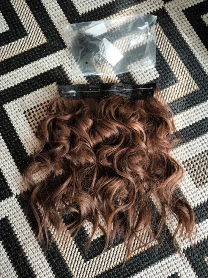 Extension cheveux fil transparent neuf