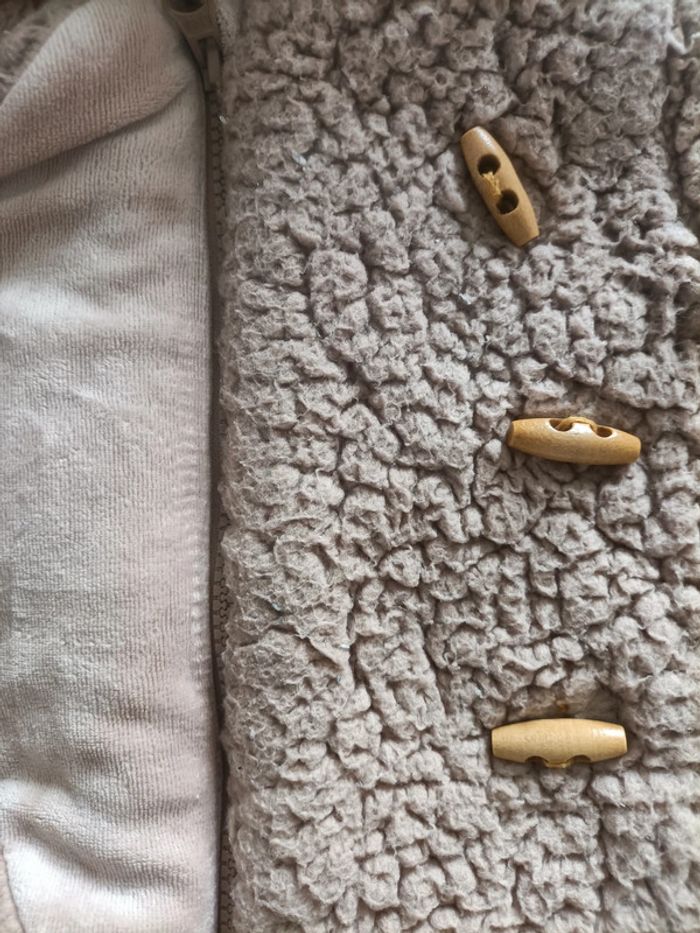 Pull capuche ourson (3 mois) - photo numéro 3