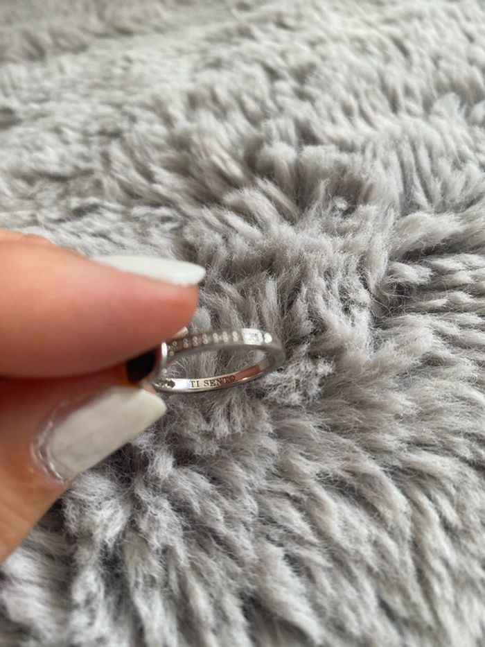 Bague solitaire Ti Sento - Taille 54 - photo numéro 4