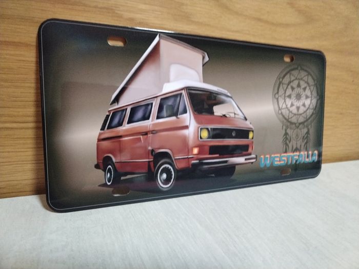 Plaque décorative VW combi T3 - photo numéro 2