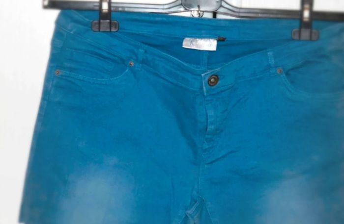 Pantalon – Bleu – Kwoman - 46 - photo numéro 2